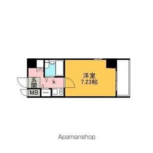 SーFORT錦糸町【6階】の間取り