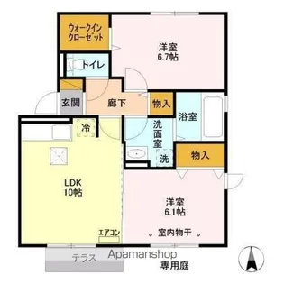 WIT柏【1階】の間取り