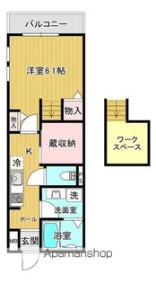 BELLE LEAD田辺北里(ミサワホーム)【1階】の間取り