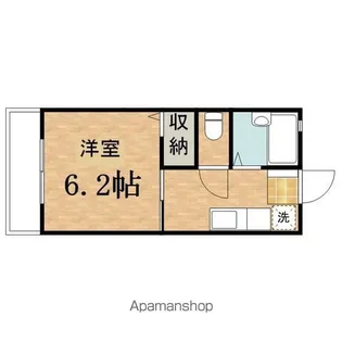 セントラルヒルズB 【2階】の間取り