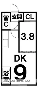 ARM−MK【201号室】の間取り