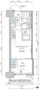 パークアクシス池袋イースト【11階】の間取り