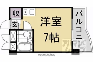 第2東久ハイツ【5階】の間取り