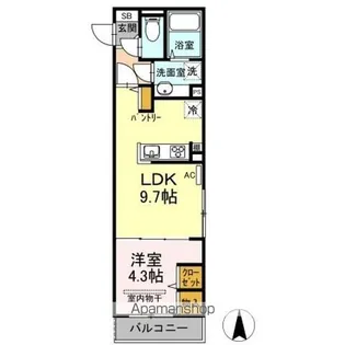 アレグリア【2階】の間取り
