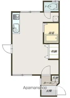 WEST RIVER1・4【1階】の間取り