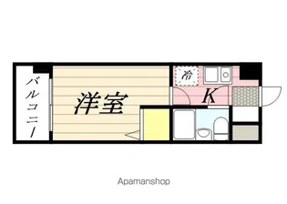 メゾン・ド・コンフォート【707号室】の間取り