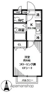 デザインコートTK【2階】の間取り