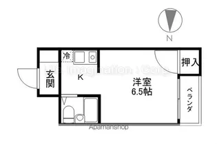 松儀ハイツ【3階】の間取り