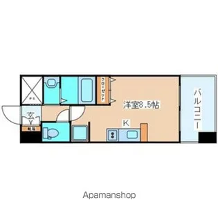 スクエア泉中央【3階】の間取り