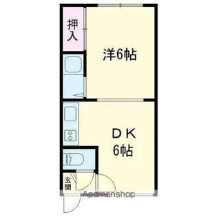 キャンサー3【302号室】の間取り