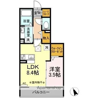 PRATIQUE【1階】の間取り