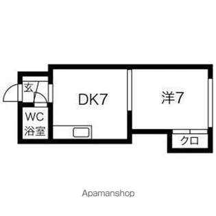ラベラヴィータ西町【2階】の間取り
