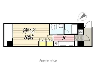 イーリス浅間町【8階】の間取り
