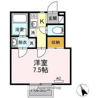 HOUSEしゅんざん【2階】の間取り