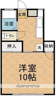 稼ぐ家姫22号【105号室】の間取り