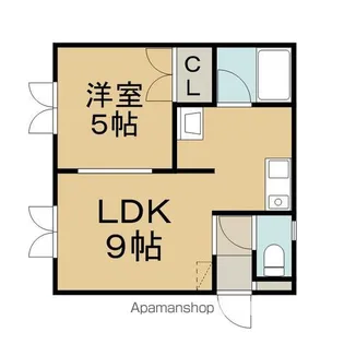 EXCEED【1階】の間取り