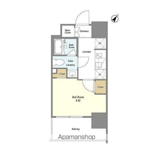 LA DOUCEUR四ツ木EAST【6階】の間取り