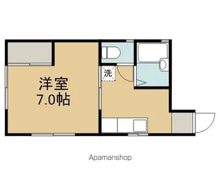 ボンドミール清水【203号室】の間取り