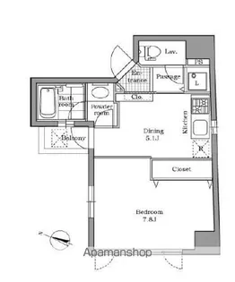 東京都文京区千石4丁目【マンション】の間取り