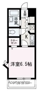 ウエストサイドハイツ【402号室】の間取り