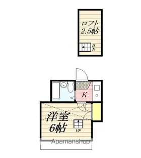 さくらハイツ六番町【1階】の間取り