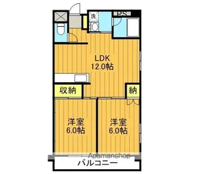 クリエートローレル【3階】の間取り