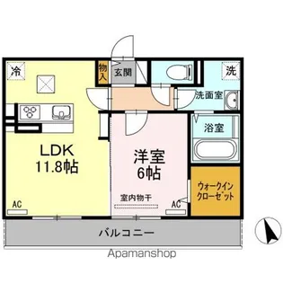 ルーナ【3階】の間取り
