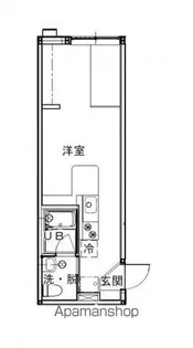 モーリスⅠ【105号室号室】の間取り