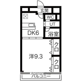 THE VENUS OF WHITEⅡ【3階】の間取り