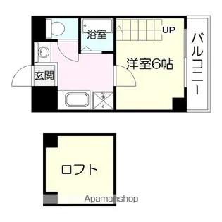 UEハウス六番館【2階】の間取り