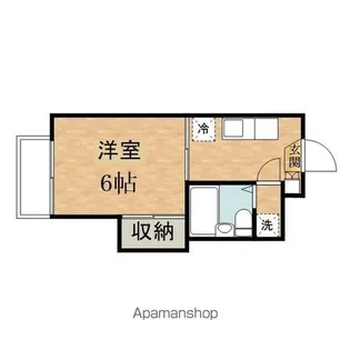クリーンハイツ旭が丘【1階】の間取り