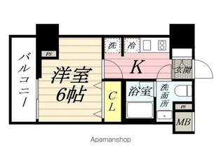 LOG横浜鶴見【9階】の間取り