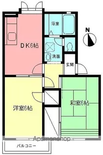 エスポワール【2階】の間取り