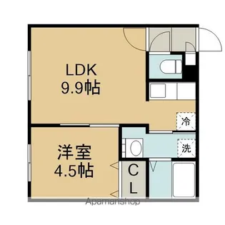 X・BLESSING(イクス・ブレッシング)【2階】の間取り