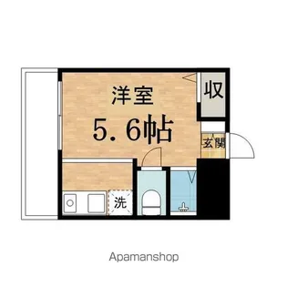A&U百草園【405号室】の間取り
