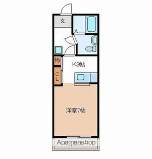 アルフ21Ⅱ【1階】の間取り