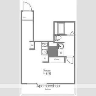 ライオンズマンション白山駅前【10階】の間取り