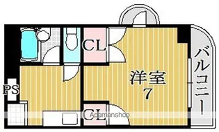 メゾン住吉弐番館【501号室】の間取り