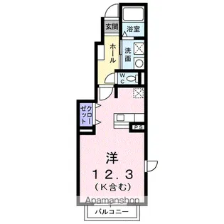 トレジャーガーデンⅡ【1階】の間取り