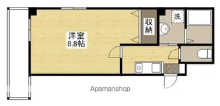 キャッスル大手町【6階】の間取り