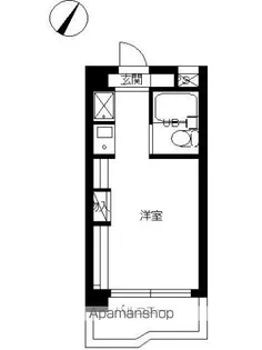 スカイコート明大前第2【201号室号室】の間取り