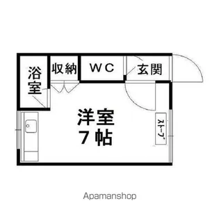 ミッキーハウス【1階】の間取り