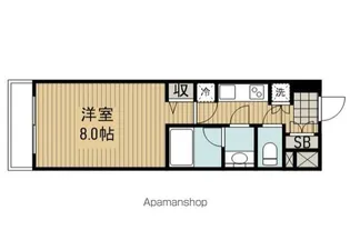 クラール阿佐ヶ谷【2階】の間取り