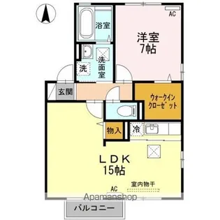 ドライ・ベーレン G棟【1階】の間取り
