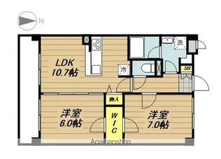エスポアール北戸田【1階】の間取り