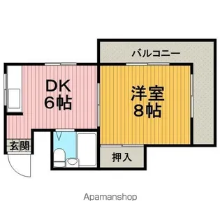 プレジャーコートⅢ【301号室】の間取り