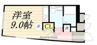 グランツ立川【1階】の間取り