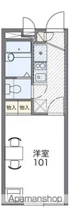 レオパレスノールバンリュ【203号室】の間取り
