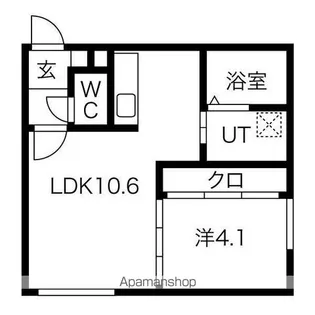 JB千歳【4階】の間取り