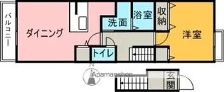 ソレイユ・アミュー北館【2階】の間取り